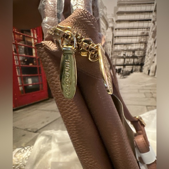 Authentic Japanese brand Hund Red convertible backpack satchel - Picture 6 of 16